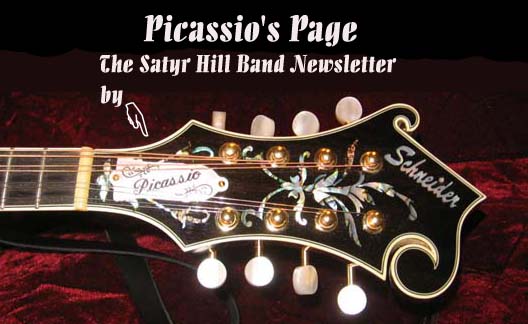 The Satyr Hill Band Newsletter Banner